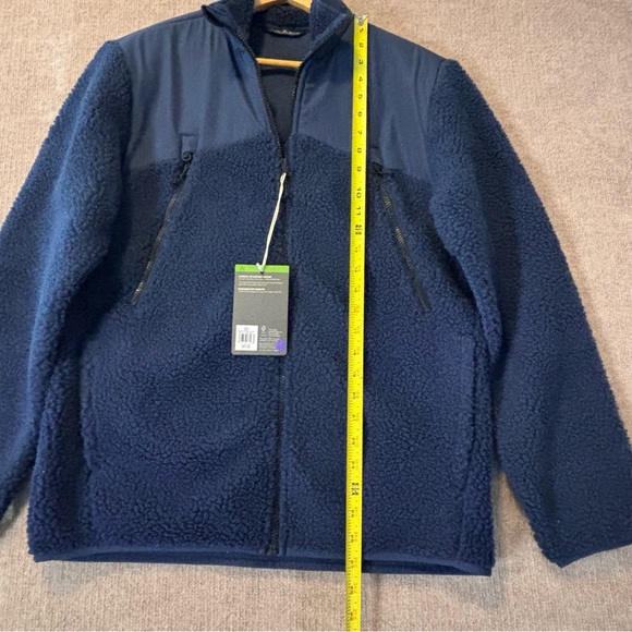 Alpine Design Sherpa Fleece Mens Jacket, Blue, Choose Size, NEW!! - Picture 7 of 13